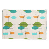 Retro Atomic Mobile Pattern Pillowcase Kussensloop (Achterkant)