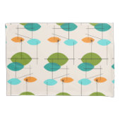 Retro Atomic Mobile Pattern Pillowcase Kussensloop (Voorkant)