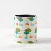 Retro Atomic Mobile Pattern Ringer Mok (Midden)