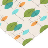 Retro Atomic Mobile Pattern Table Runner Korte Tafelloper (Hoek)