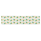 Retro Atomic Mobile Pattern Table Runner Korte Tafelloper (Horizontaal)