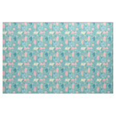 Retro Atomic Pastel Pattern uit 1950 Stof (Fat Quarter)