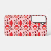 Retro Atomic Shapes Samsung Galaxy Hoesje (Achterkant horizontaal)