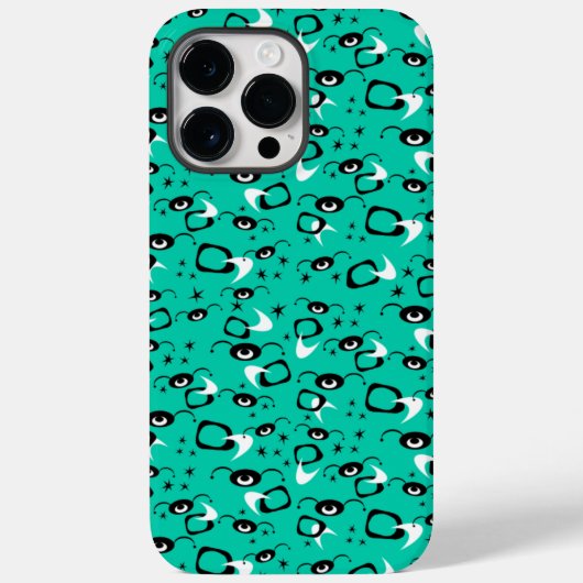 Retro Atomic Spiers Case-Mate iPhone Case (Achterkant)