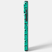 Retro Atomic Spiers Case-Mate iPhone Case (Achterkant / Links)