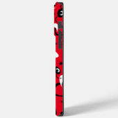 Retro Atomic Spiers Case-Mate iPhone Case (Achterkant / Links)