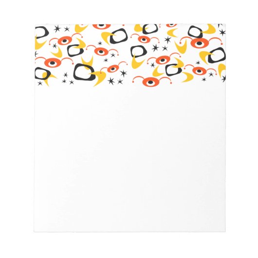 Retro Atomic Spiers Notitieblok (Voorkant)