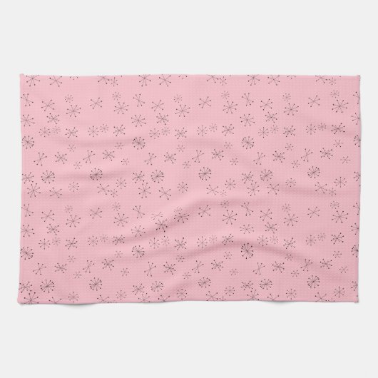 Retro atoms theedoek (Horizontaal)