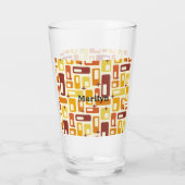 Retro atoomcapsule Starburst Modern Mid Century Glas (Achterkant)