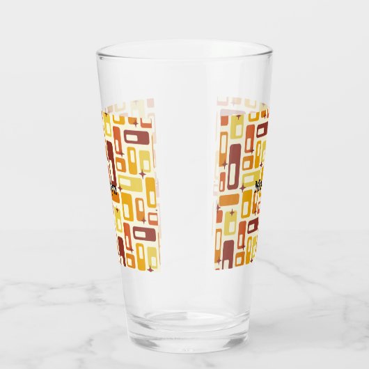 Retro atoomcapsule Starburst Modern Mid Century Glas (Rechts)