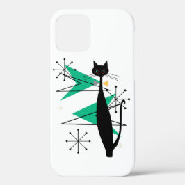Retro atoomera midden midden midden midden midden  Case-Mate iPhone case