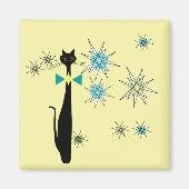 Retro atoomera midden midden midden midden midden  magneet (Voorkant)