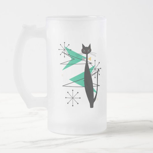 Retro atoomera midden midden midden midden midden  matglas bierpul (Links)