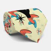 Retro atoomera midden midden midden midden midden  stropdas (Opgerold)