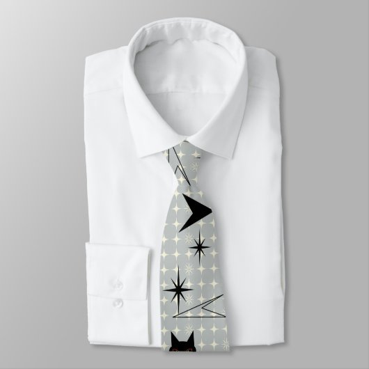 Retro atoomera midden midden midden midden midden  stropdas (Gebonden)