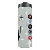 Retro atoomera midden midden midden midden midden  thermosbeker (Voorkant)