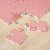 Retro atoomera middeneeuwse moderne kool legpuzzel (Zijkant)