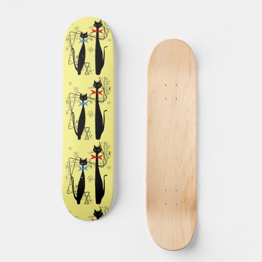 Retro atoomera middeneeuwse moderne kool persoonlijk skateboard (Voorkant)