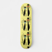 Retro atoomera middeneeuwse moderne kool persoonlijk skateboard (Voorkant)