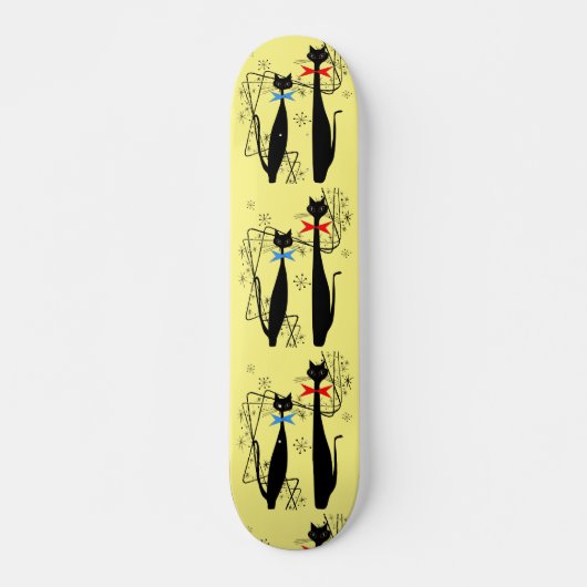 Retro atoomera middeneeuwse moderne kool persoonlijk skateboard (Voorkant)
