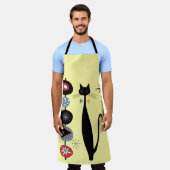 Retro atoomera middeneeuwse moderne kool schort (Gedragen)