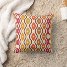 Retro atoomsterren in het middeleeuwse ogeenpatroo