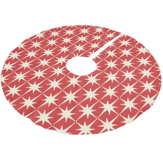 Retro  atoomsterren uit de middeleeuwen van de mid kerstboom rok (Gekanteld)