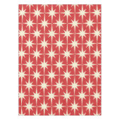 Retro  atoomsterren uit de middeleeuwen van de mid tafelkleed (Voorkant)