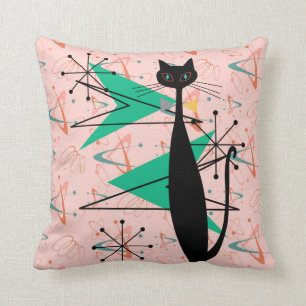 Retro atoomtijdperk midden midden midden midden mo kussen