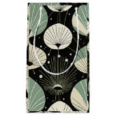 Retro atoomtijdperk minimaal modern patroon klein cadeauzakje (Voorkant)