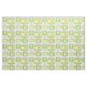 retro-atoomtijdvormen Chartreuse Stof (Yard (91,4 cm))