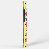 Retro atoomvormen samsung galaxy hoesje (Rechterkant)