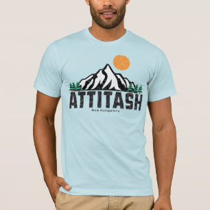 Retro Attitash Mountain Ski T-shirt