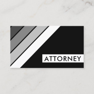 retro ATTORNEY Visitekaartje