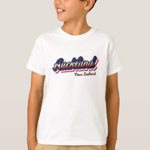 Retro Auckland New Zealand Kinder T-Shirt