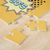 Retro audio boombox. legpuzzel (Zijkant)