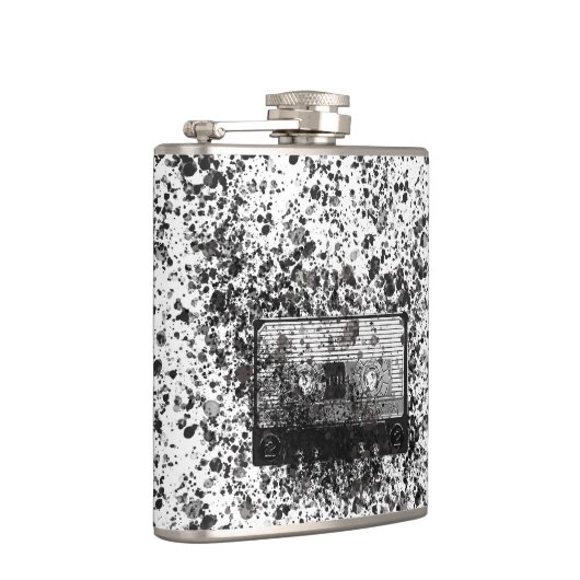 Retro Audio Cassette Heupfles (Rechts)