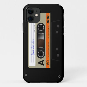 Retro Audio Cassette MixTape Grappige iPhone 5 Hoe Case-Mate iPhone Case