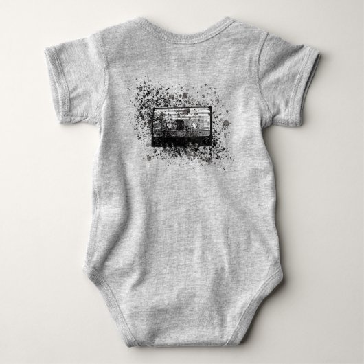 Retro Audio Cassette Romper (Achterkant)