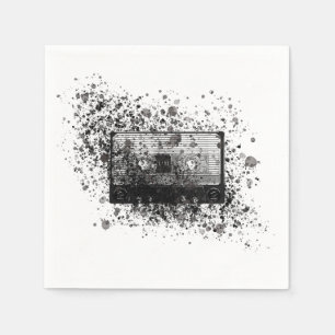 Retro Audio Cassette Servet