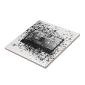 Retro Audio Cassette Tegeltje (Zijkant)