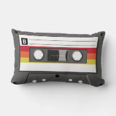 Retro Audio Cassettebandje Pillow Kussen (Back)