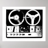 Retro-audio Poster (Voorkant)
