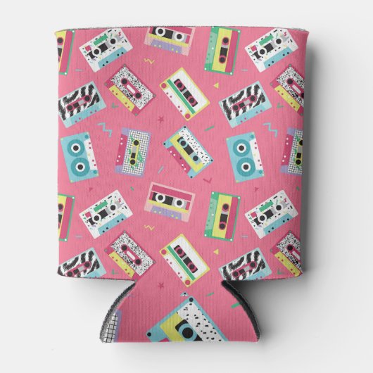 Retro Audio Tapes: 80s stijl. Blikjeskoeler (Voorkant)