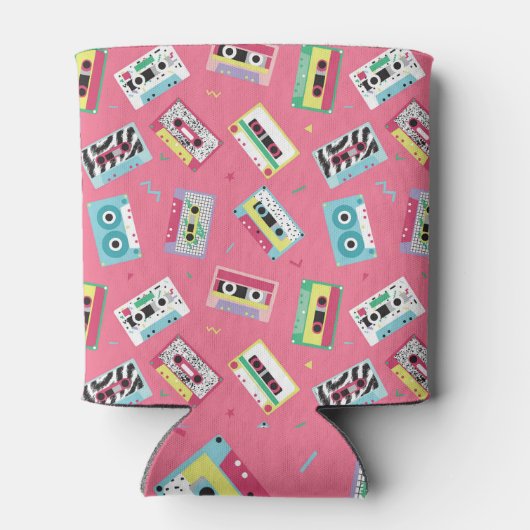 Retro Audio Tapes: 80s stijl. Blikjeskoeler (Achterkant)