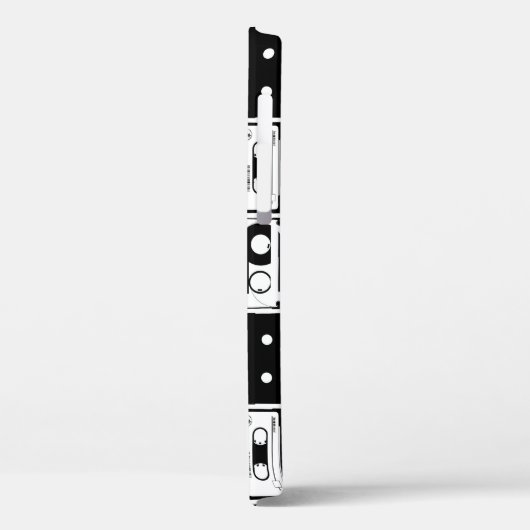 Retro audio tapes, ouderwets patroon. Case-Mate iPhone case (Achterkant / Links)