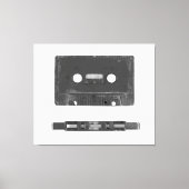 Retro audiocassette canvas afdruk (Voorkant)