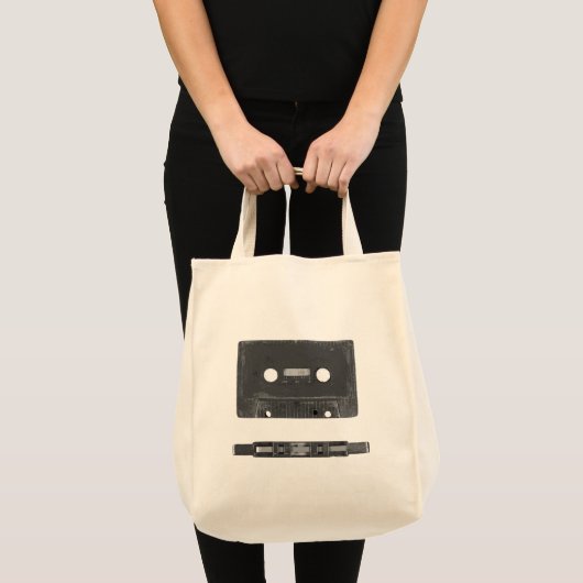 Retro audiocassette tote bag (Voorkant (product))