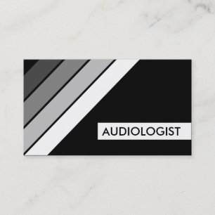 REtro AUDIOLOGIST Visitekaartje