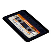 Retro Audiotape 50e verjaardag Save the date Magne Magneet (Rechterzijde)